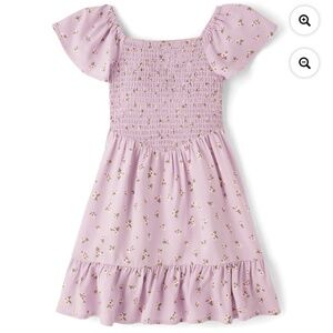 The Children’s Place Girls Lilac Floral Dress Size XL (14) NWT